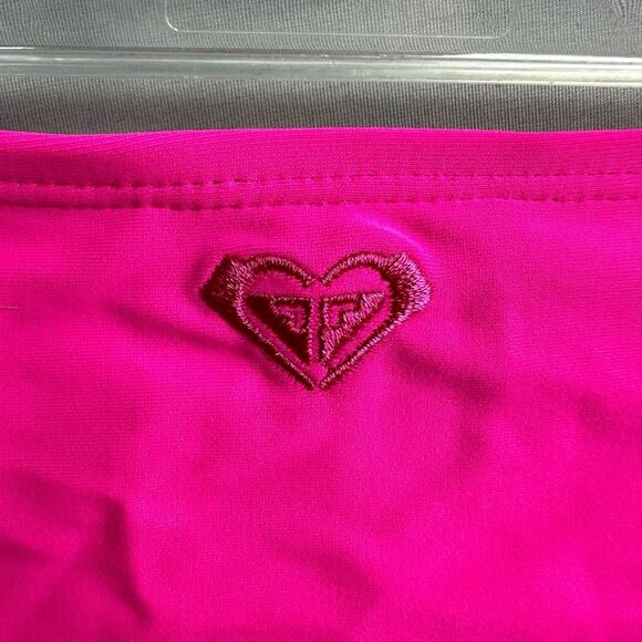 Roxy Surf Essentials Scooter Bikini Bottom Women’s Medium Hot Pink - Picture 4 of 5